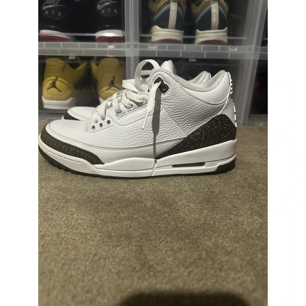 Nike Air Jordan Retro 3 Mocha 2018 136064122 Size 10.5 Men